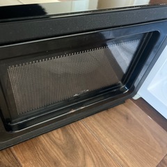 アイリスオーヤマ　電子レンジ　ブラックの画像