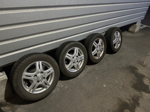 中古★スタッドレスタイヤ＆ホイールセット★ワゴンR等に♪155/65R13