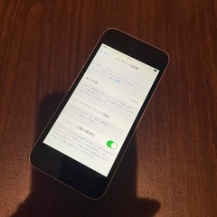 バッテリー容量100%　iPhone Se 16GB simフリー