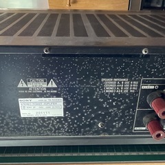 sony A class  アンプ　330ES A級アンプの画像
