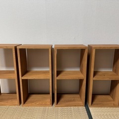 カラーボックス × 4