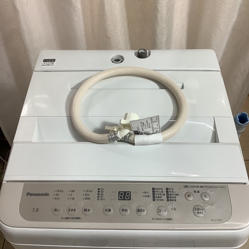 Panasonic パナソニック 洗濯機 NA-F7PB1 2023年製 7㎏