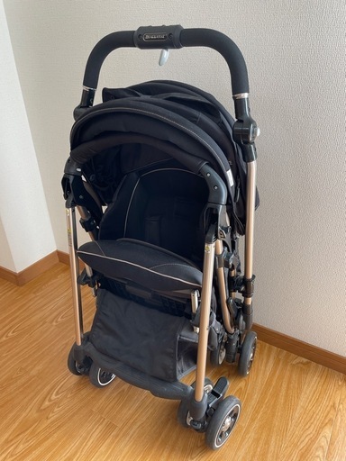 二人乗せベビーカー　GRACO せわしなく