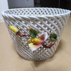 バッサーノ　バスケット　花瓶　ガーデニング