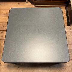 山善 リバーシブル天板こたつ（ホワイト / グレー）幅75cm（2011年製）の画像