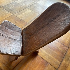 アフリカ　民俗工芸品　椅子