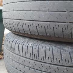 純正18インチタイヤ　ホイール　235/65R18 宇都宮　引き取りの画像