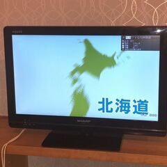 シャープ　液晶テレビ　22インチ　使用頻度低め　複数台購入で割引ありの画像