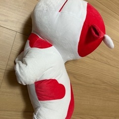 牛ぬいぐるみピンクの画像