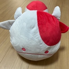 牛ぬいぐるみピンクの画像