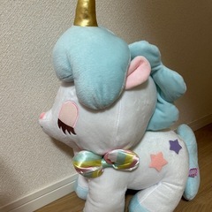 大きなユニコーンのぬいぐるみの画像
