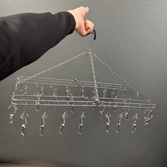 ステンレス　洗濯物干し