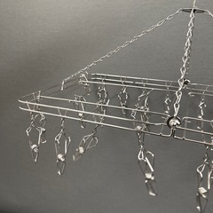 ステンレス　洗濯物干しの画像