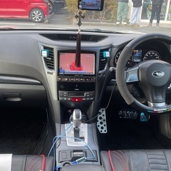 2. 5 і B4スポーツアイサイト 禁煙車ETC プッシュスタート ハーフレザー シートパワーシート 純正革巻きステアリングパドルシフト HIDヘッドライトの画像