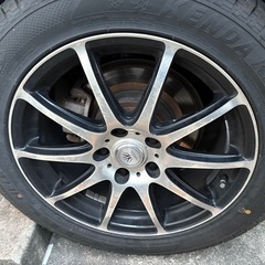 スタッドレスタイヤ１７インチの画像