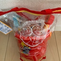 未使用　アンパンマン砂場セット