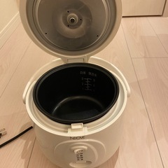 「一人暮らし応援」3合炊飯器の画像