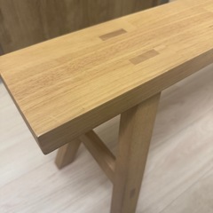 無印良品　木製ベンチ大の画像