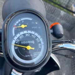 原付バイク　HONDA TODAY シルバー　50ccの画像