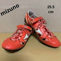 ミズノmizuno インクスサイレンサー 陸上スパイク 25.5cm 