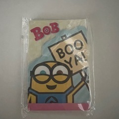 【新品】ミニオンのBOO YAHデザインのメモパッド