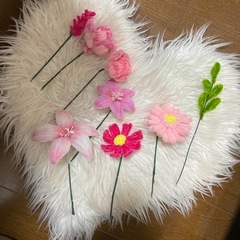 モールフラワー💐ピンクの画像