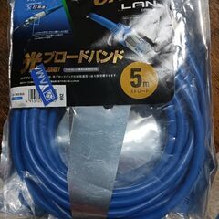 LANケーブル　cat7　エレコム　5mの画像