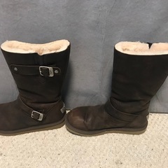 UGG  アグ　ブーツ　ムートン　　24㎝の画像