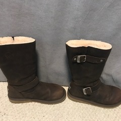 UGG  アグ　ブーツ　ムートン　　24㎝の画像