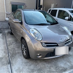 個人売買　希少車　日産マイクラC+C  マーチ　オープンカー　車検R8 7月までの画像