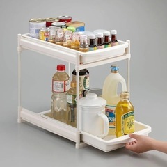 【お譲り先決定】2段収納ラックの画像