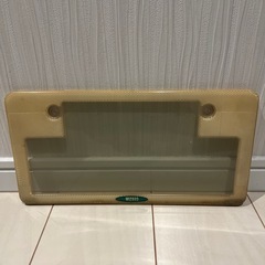 当時物　ウィザード　ナンバーカバー　ステッカー付きの画像