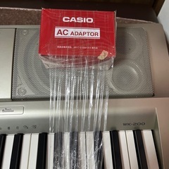 CASIO 電子ピアノ　WK-200
の画像