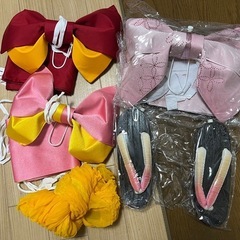 【無料】浴衣の作り帯3種
