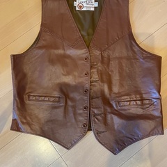 The Leather Shop SEARS　皮　メンズ　ベスト