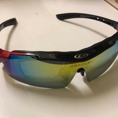 スポーツサングラス13点セット(偏光レンズ付き)　
の画像
