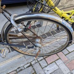 26インチ　3段変速中古自転車　の画像