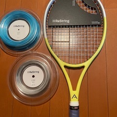 バドミントン、テニス　ストリング持ち込み張り代　1,000円の画像