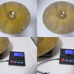 G∝172 シンバル Zildjian A.Custom HiHats 14/36cm ペア ジルジャン ハイハット検：ドラム 打楽器の画像