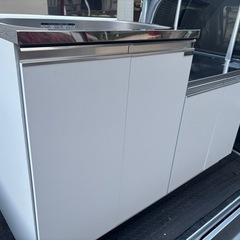 賃貸復旧用に！マイセット　キッチンW120設置外し品　ワンドKTD4-80-120K相当の画像