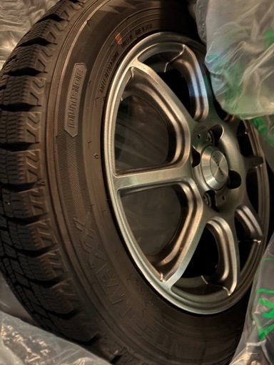 14インチダンロップホイール付きスタッドレスタイヤ