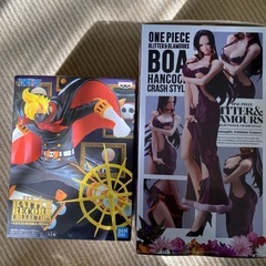 【お譲り先決定】ONE PIECE フィギュア　ハンコックとサンジ　