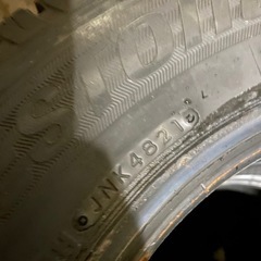 【新品】スタッドレスタイヤ　165R14 BS VL1 プロボックス　ADバンなどの画像