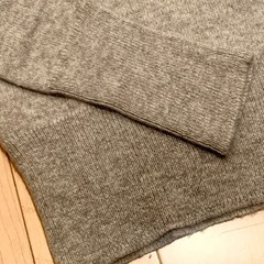 🔴 PRADA ニット アルパカ100% グレー プラダ セーター 46の画像