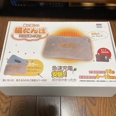 訳あり　湯たんぽ　コードレス