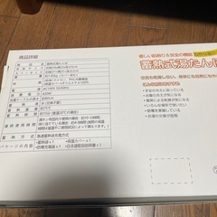 訳あり　湯たんぽ　コードレスの画像
