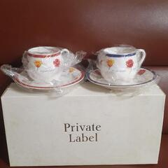 コーヒカップ、ティーカップセットの画像