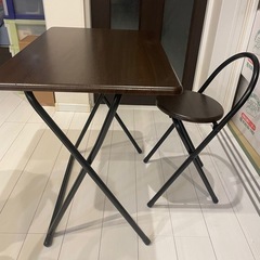 [取引中]デスクアンドチェアセットの画像