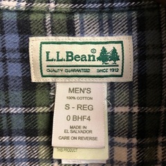 エルエルビーン　メンズネルシャツの画像