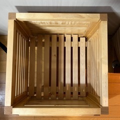 ⚪︎美品⚪︎IKEA MOLGER イケア　モルゲル　収納スツールの画像